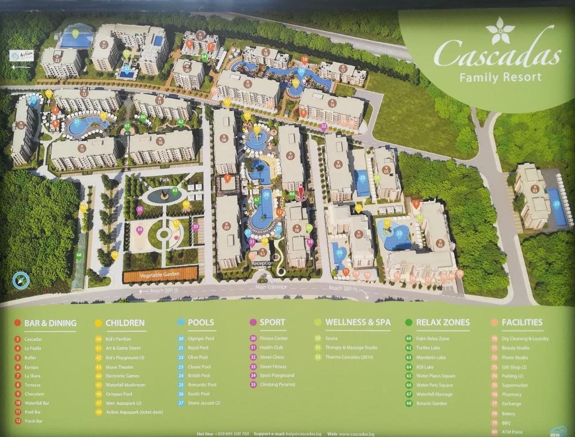 Cascadas Family Resort - Apartment Private Pantai Sunny Luaran gambar